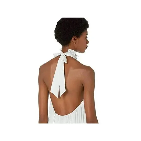 square neck backless dress Square Neck Backless Puff Sleeve Loose Dresses main image 0